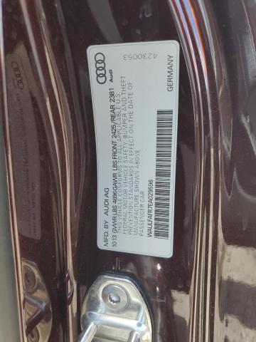 2014 Audi A5 Premium Plus VIN: WAULFAFR7EA029596 Lot: 58559204