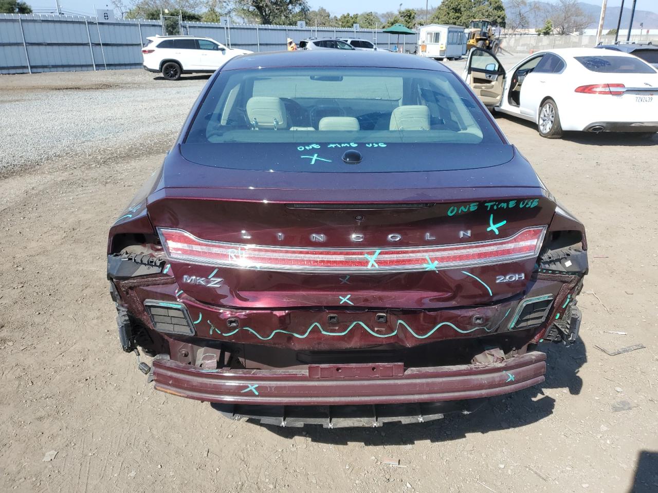 3LN6L5MU2HR665663 2017 Lincoln Mkz Hybrid Reserve