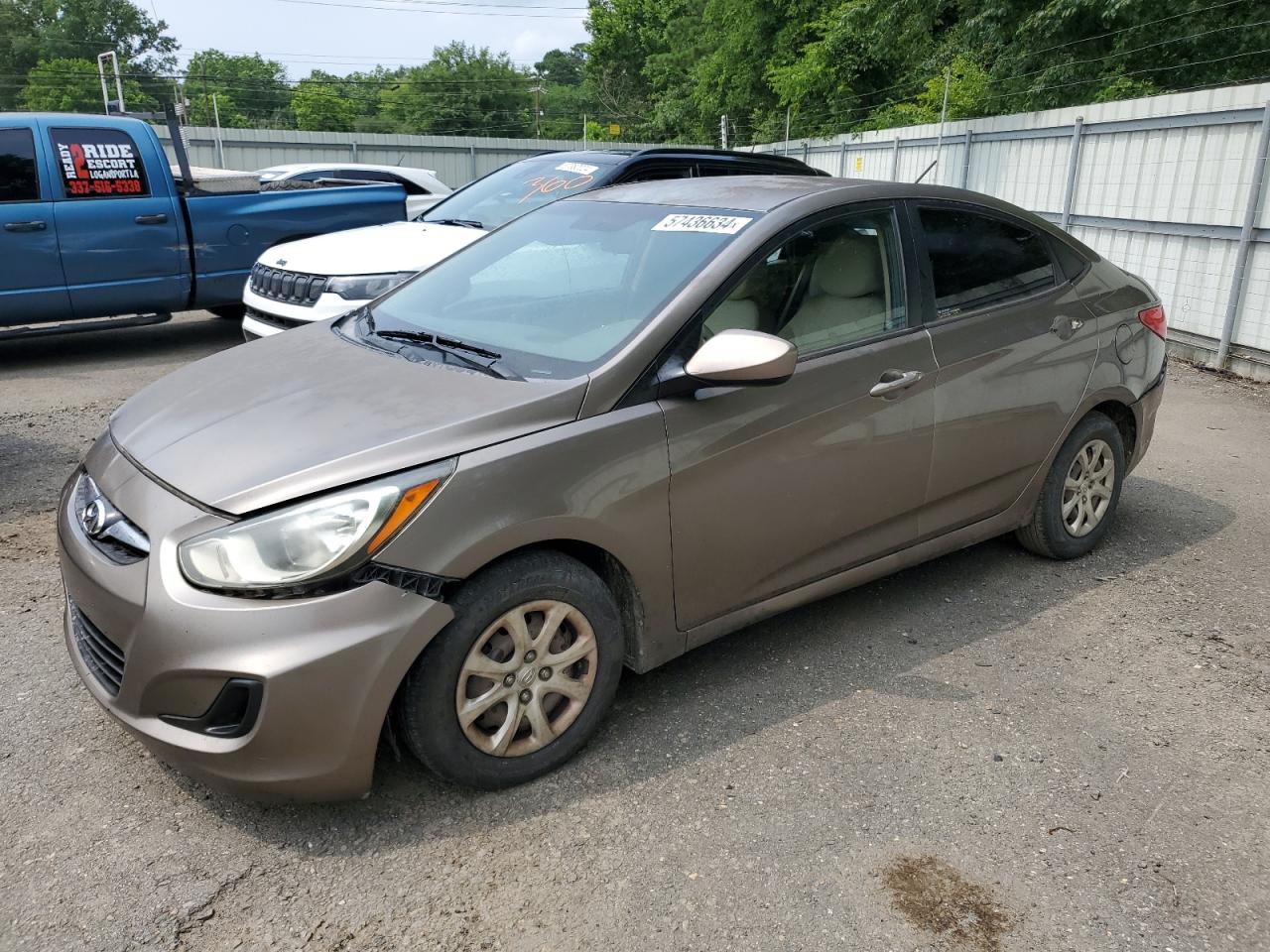 KMHCT4AE9DU476876 2013 Hyundai Accent Gls