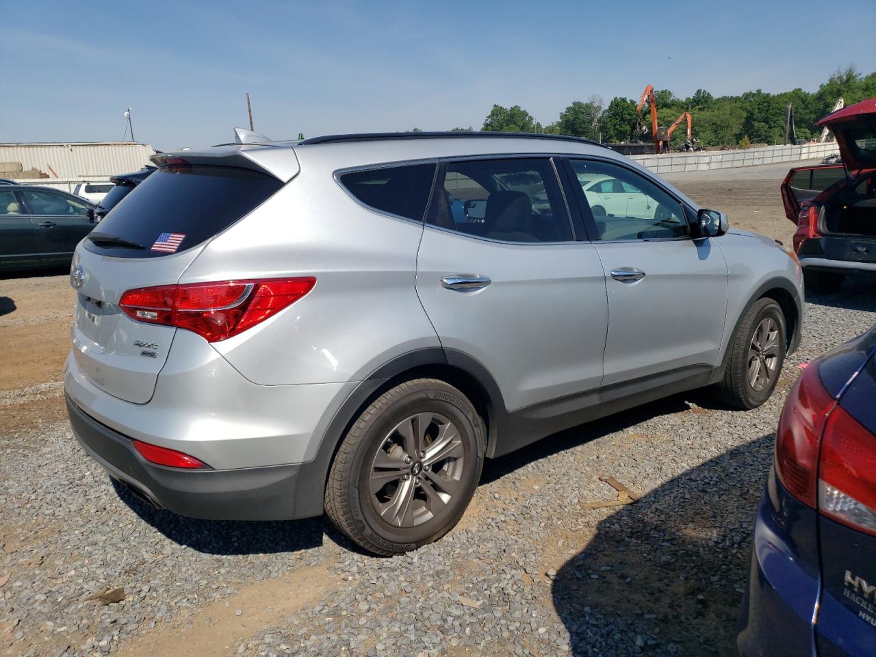 Lot #2631224146 2016 HYUNDAI SANTA FE S