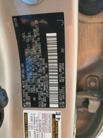 2005 Toyota Highlander Limited VIN: JTEGP21A950070385 Lot: 59031134