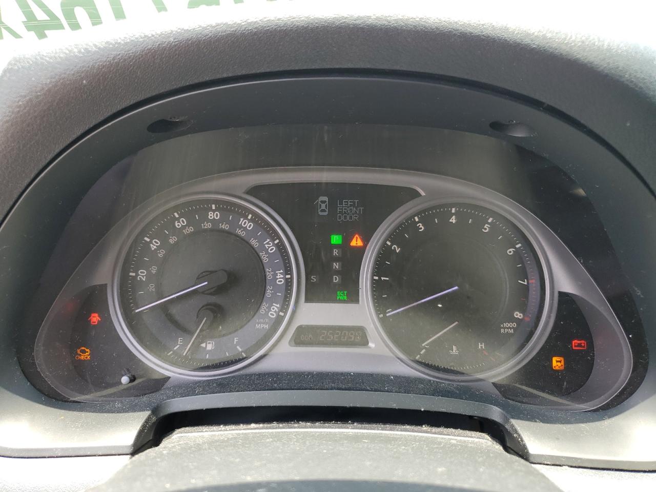 JTHBE262265010117 2006 Lexus Is 350