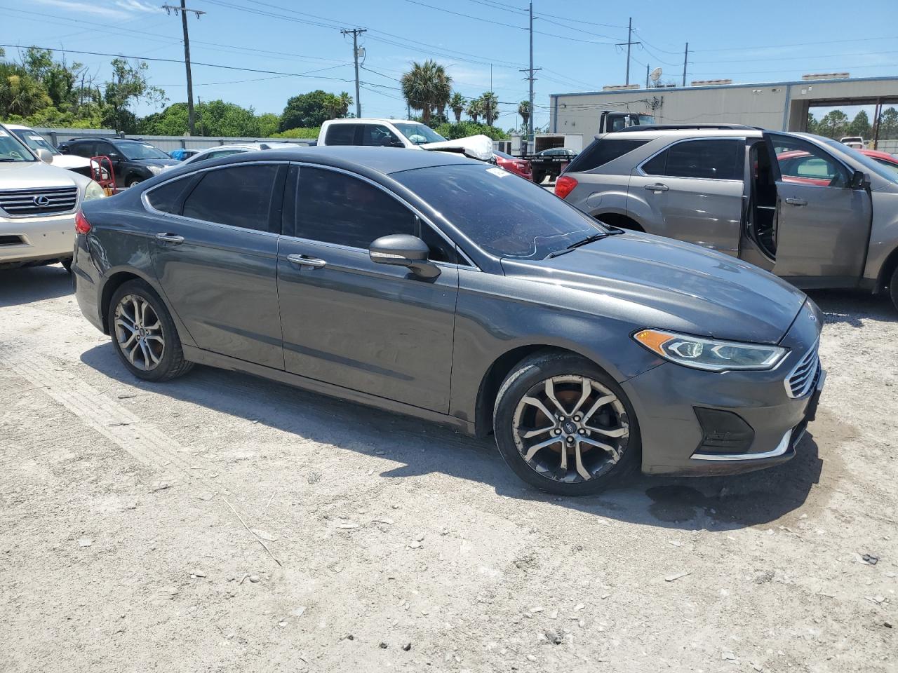 2019 Ford Fusion Sel vin: 3FA6P0CD9KR233792