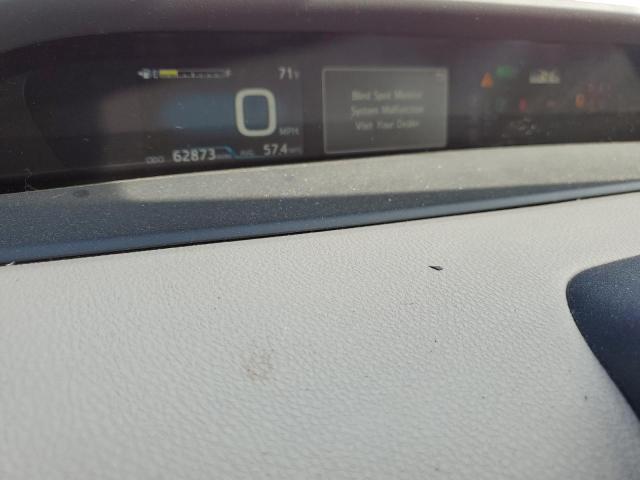 2017 Toyota Prius VIN: JTDKARFU2H3539699 Lot: 57864454