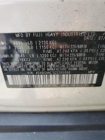 VIN 4S4BSANC1G3205066 2016 Subaru Outback, 2.5I Lim... no.13