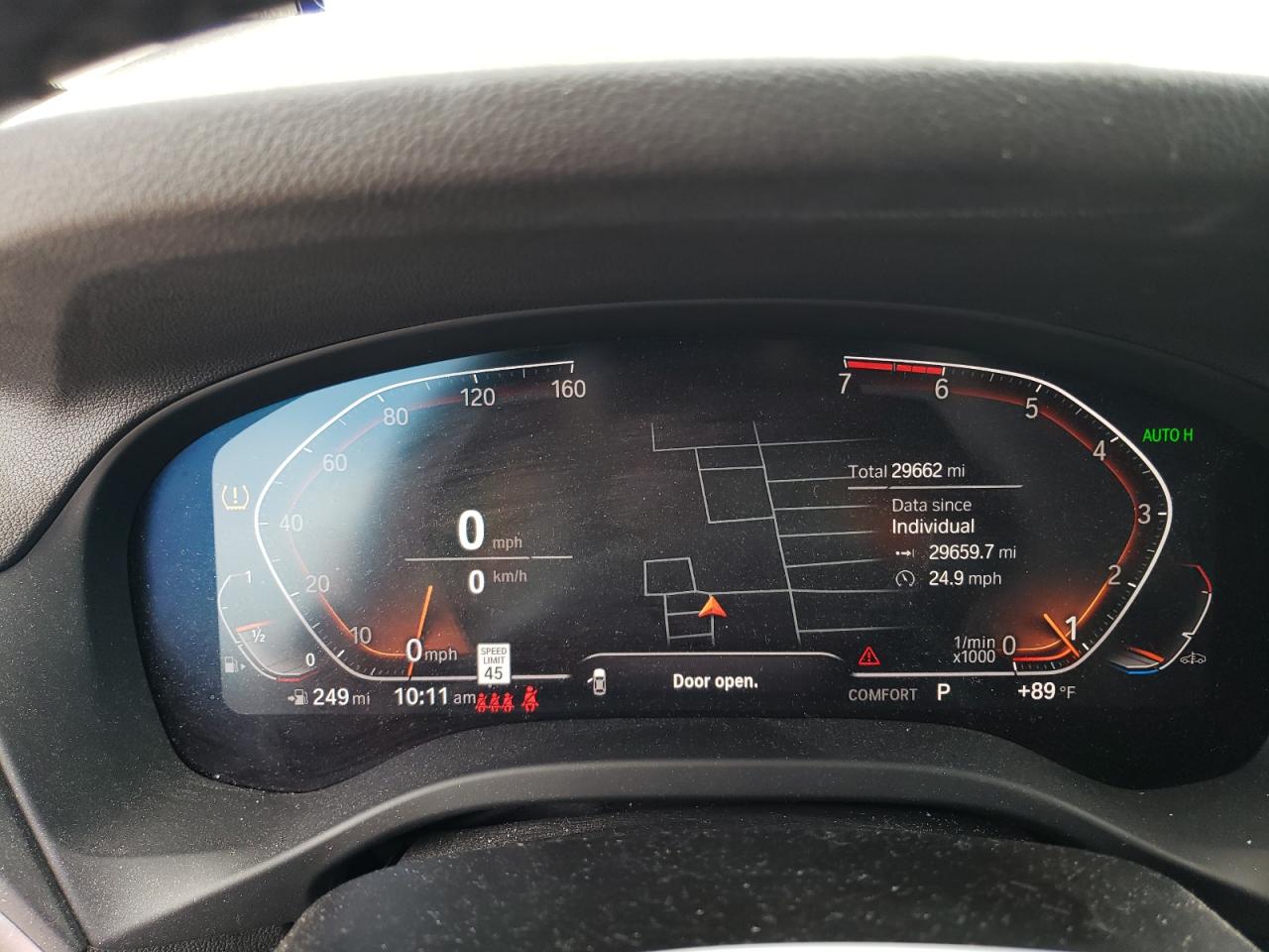 5UXTY3C02M9H61019 2021 BMW X3 Sdrive30I