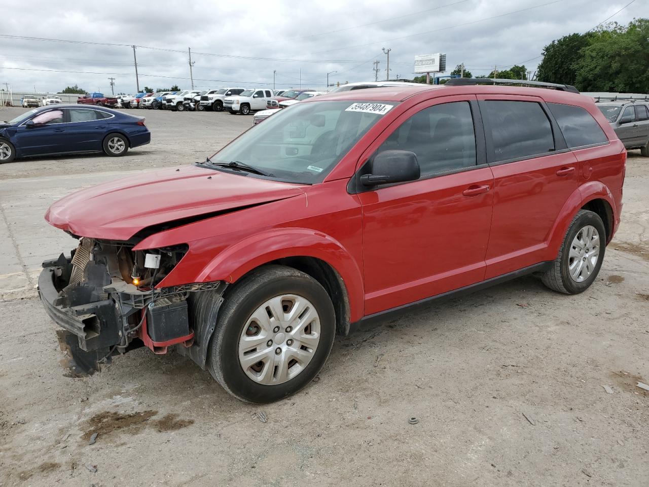 2018 Dodge Journey Se vin: 3C4PDCAB0JT385567