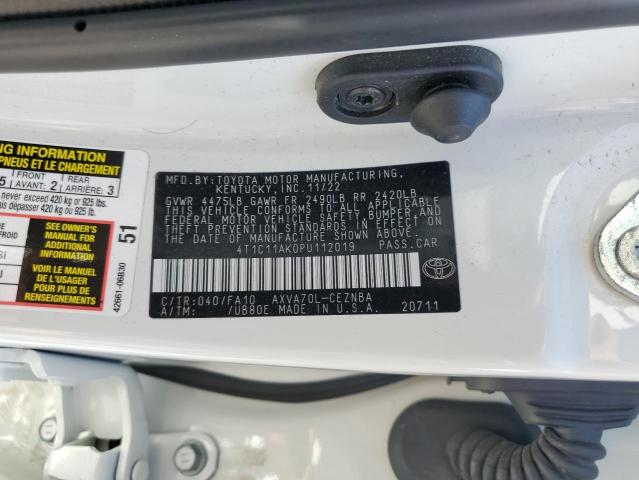 4T1C11AK0PU112019 2023 TOYOTA CAMRY - Image 13