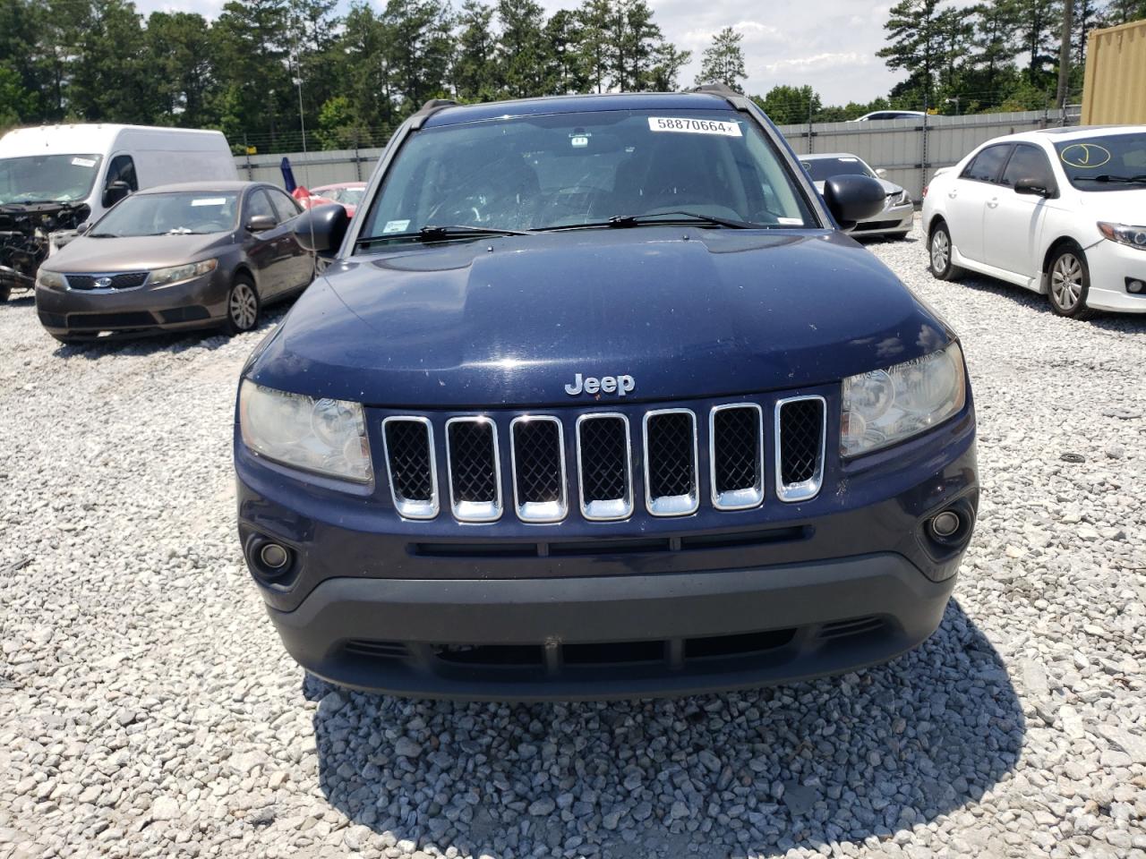 1C4NJCBA7CD678252 2012 Jeep Compass Sport