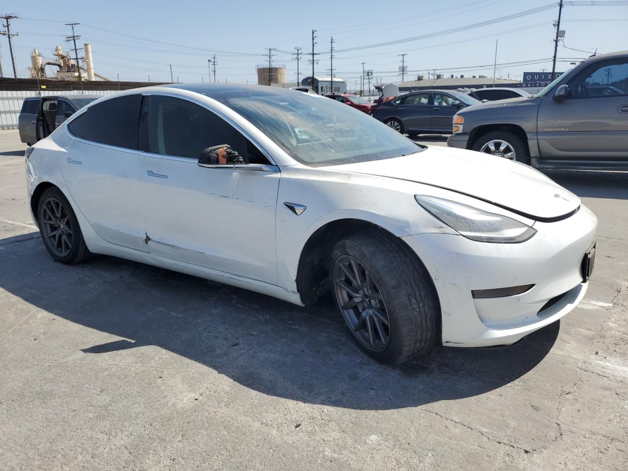 Lot #2987033789 2020 TESLA MODEL 3