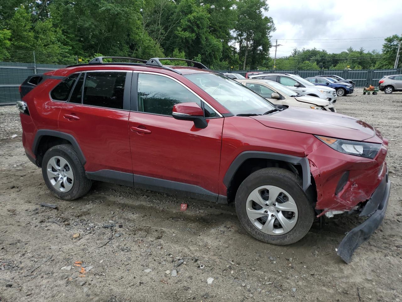 Lot #2861663777 2021 TOYOTA RAV4 LE