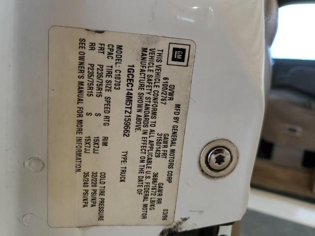 1996 Chevrolet Gmt-400 C1500 VIN: 1GCEC14M5TZ159662 Lot: 58120144