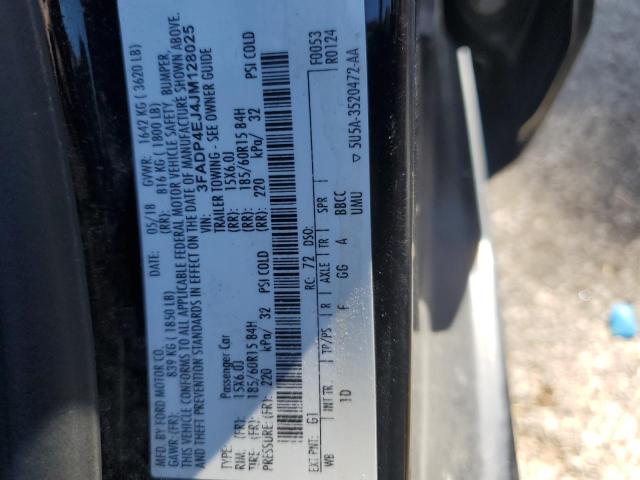 2018 FORD FIESTA SE - 3FADP4EJ4JM128025
