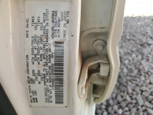 2001 Toyota 4Runner Sr5 VIN: JT3HN86R219056550 Lot: 60000814