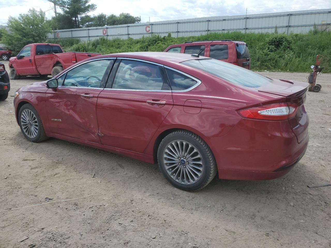 3FA6P0RU1DR303036 2013 Ford Fusion Titanium Hev