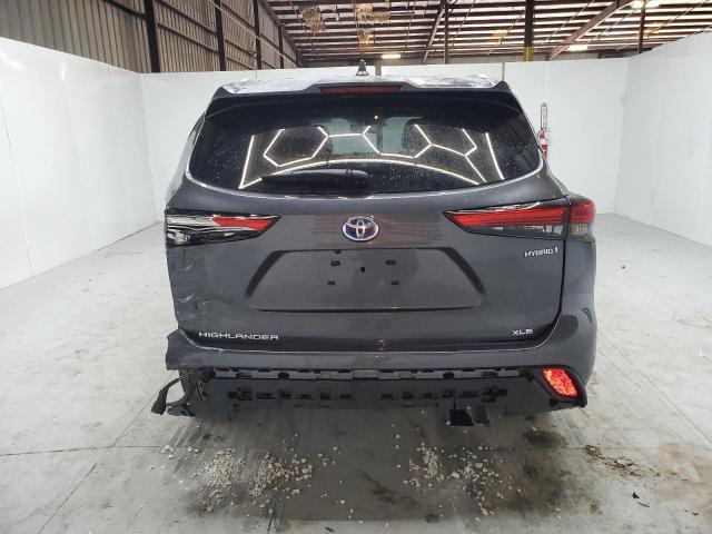 2022 Toyota Highlander Hybrid Xle VIN: 5TDGBRCH1NS555574 Lot: 61165114