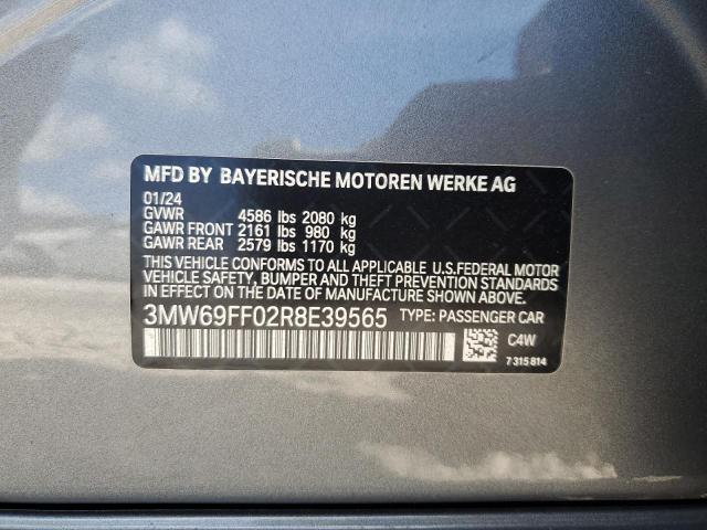 2024 BMW 330I VIN: 3MW69FF02R8E39565 Lot: 61032824