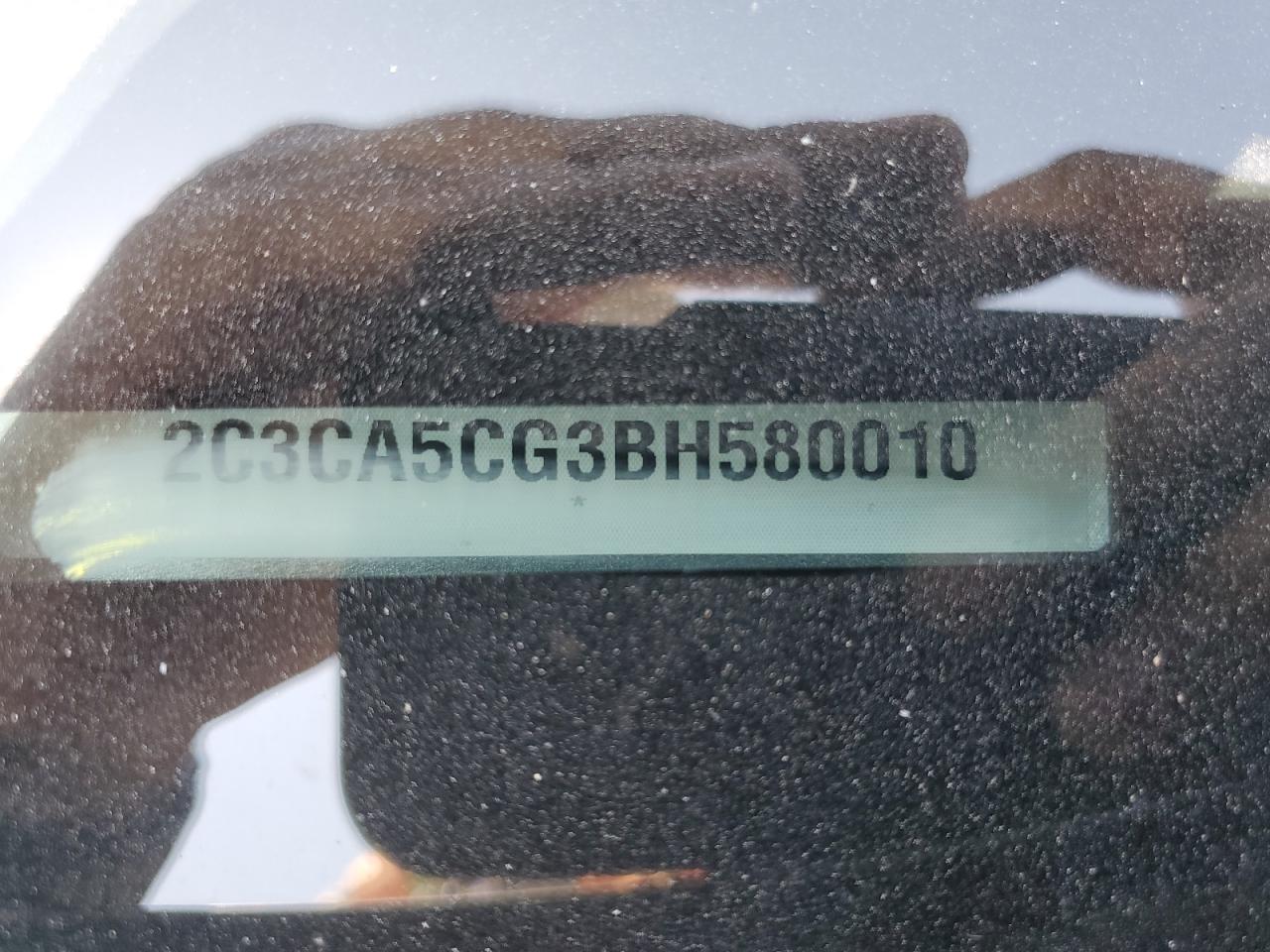 2C3CA5CG3BH580010 2011 Chrysler 300 Limited