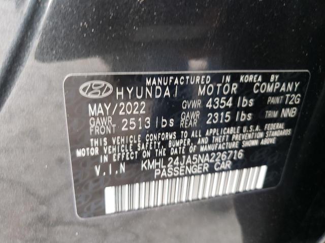 2022 HYUNDAI SONATA SE - KMHL24JA5NA226716