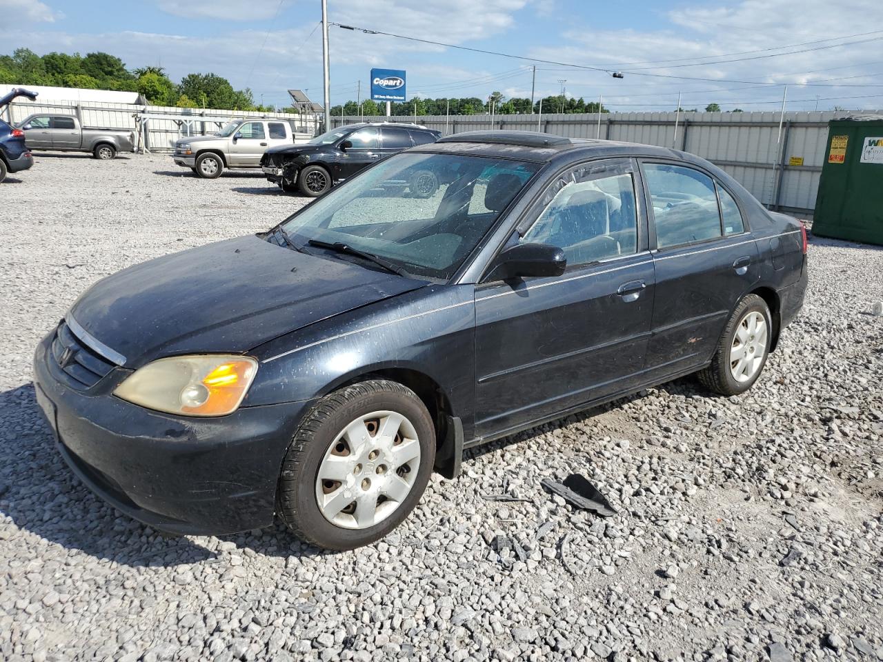 2HGES26762H612638 2002 Honda Civic Ex 2HGES26762H612638 2002 Honda Civic Ex