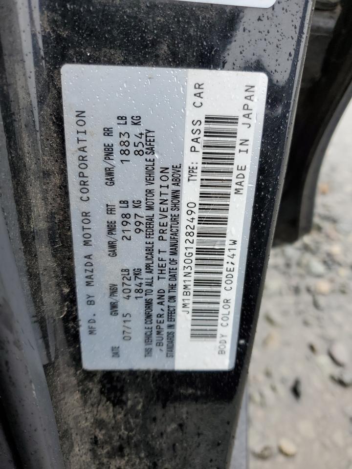 JM1BM1N30G1282490 2016 Mazda 3 Grand Touring