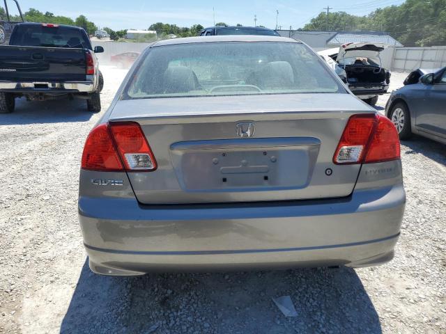 2004 Honda Civic Hybrid VIN: JHMES96674S009206 Lot: 58097524