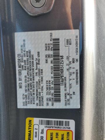 2024 FORD MUSTANG - 1FA6P8TH0R5125768