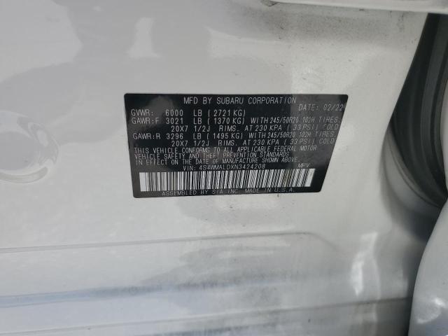 4S4WMALDXN3424208 Subaru Ascent LIM 13