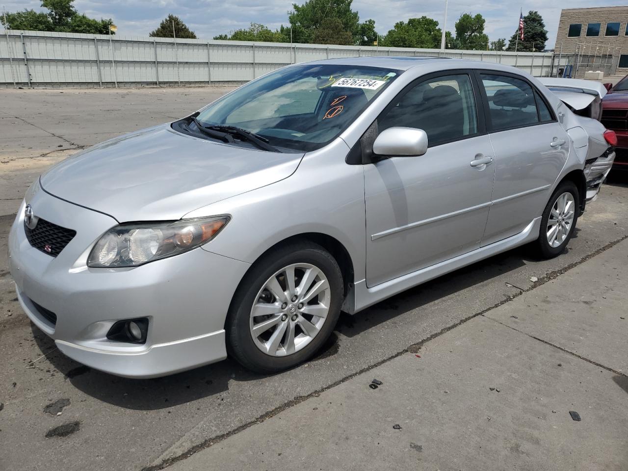 2010 Toyota Corolla at CO - Littleton, Copart lot 56767254 
