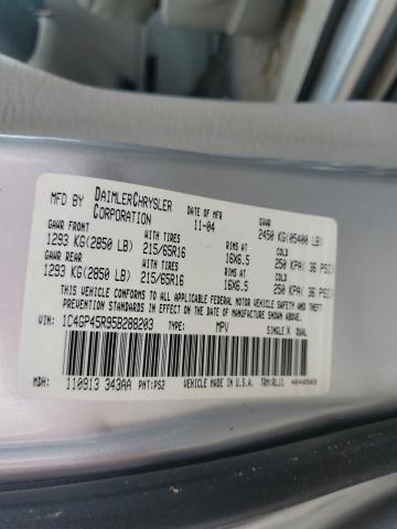 2005 Chrysler Town & Country VIN: 1C4GP45R95B288203 Lot: 57419614