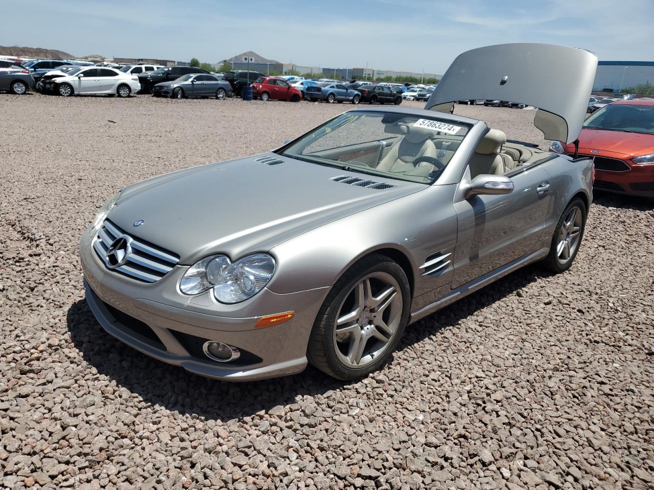 WDBSK71F77F135111 2007 Mercedes-Benz Sl 550