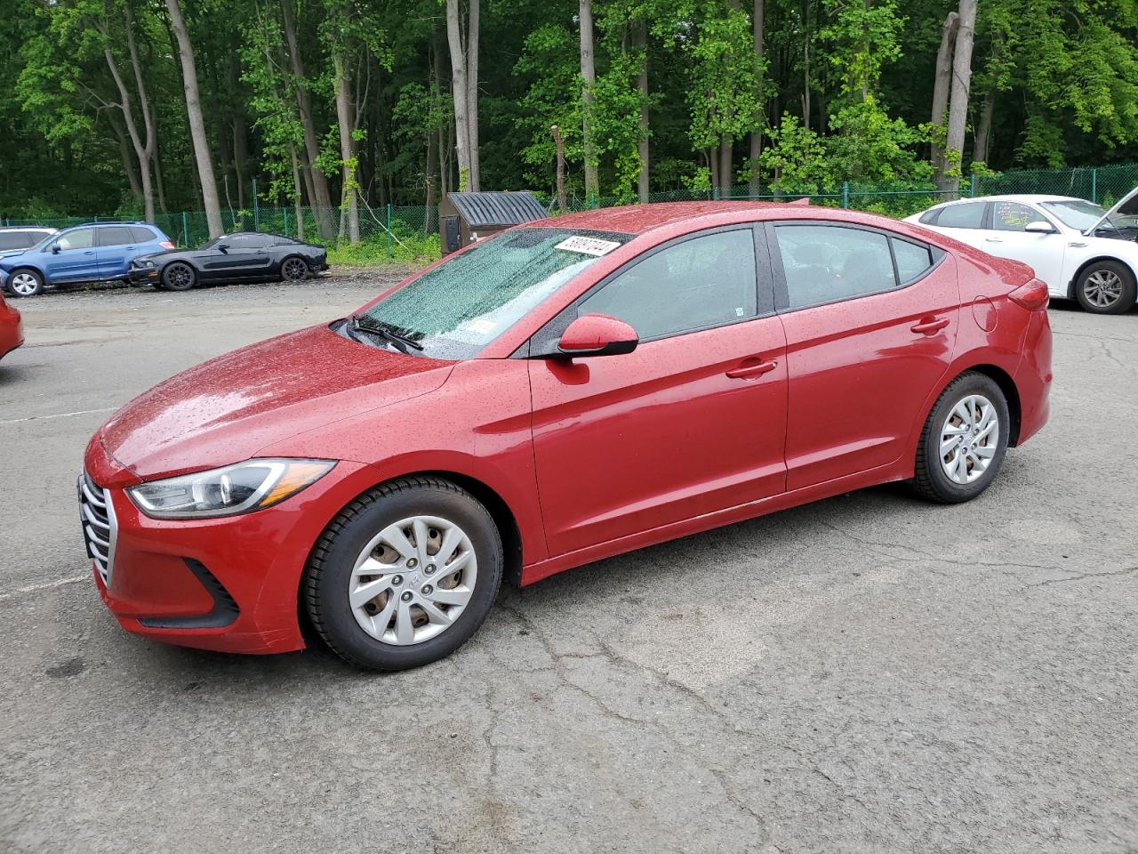 2017 Hyundai Elantra Se vin: KMHD74LF4HU098566