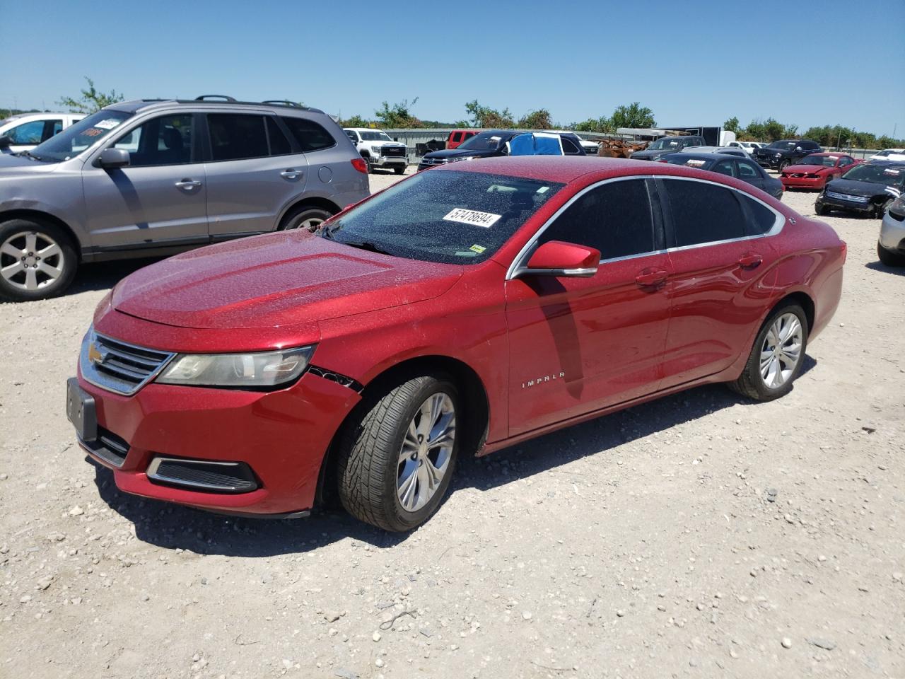 1G1115SL7EU121221 2014 Chevrolet Impala Lt