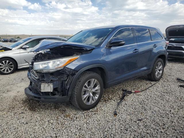 VIN 5TDZKRFH1FS076481 2015 Toyota Highlander, LE no.1