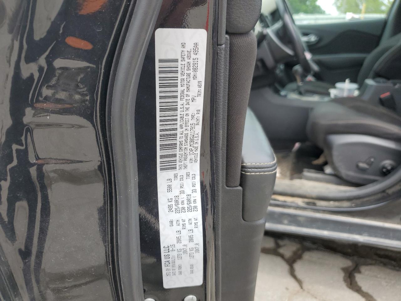 1C4PJMCB8GW117915 2016 Jeep Cherokee Latitude