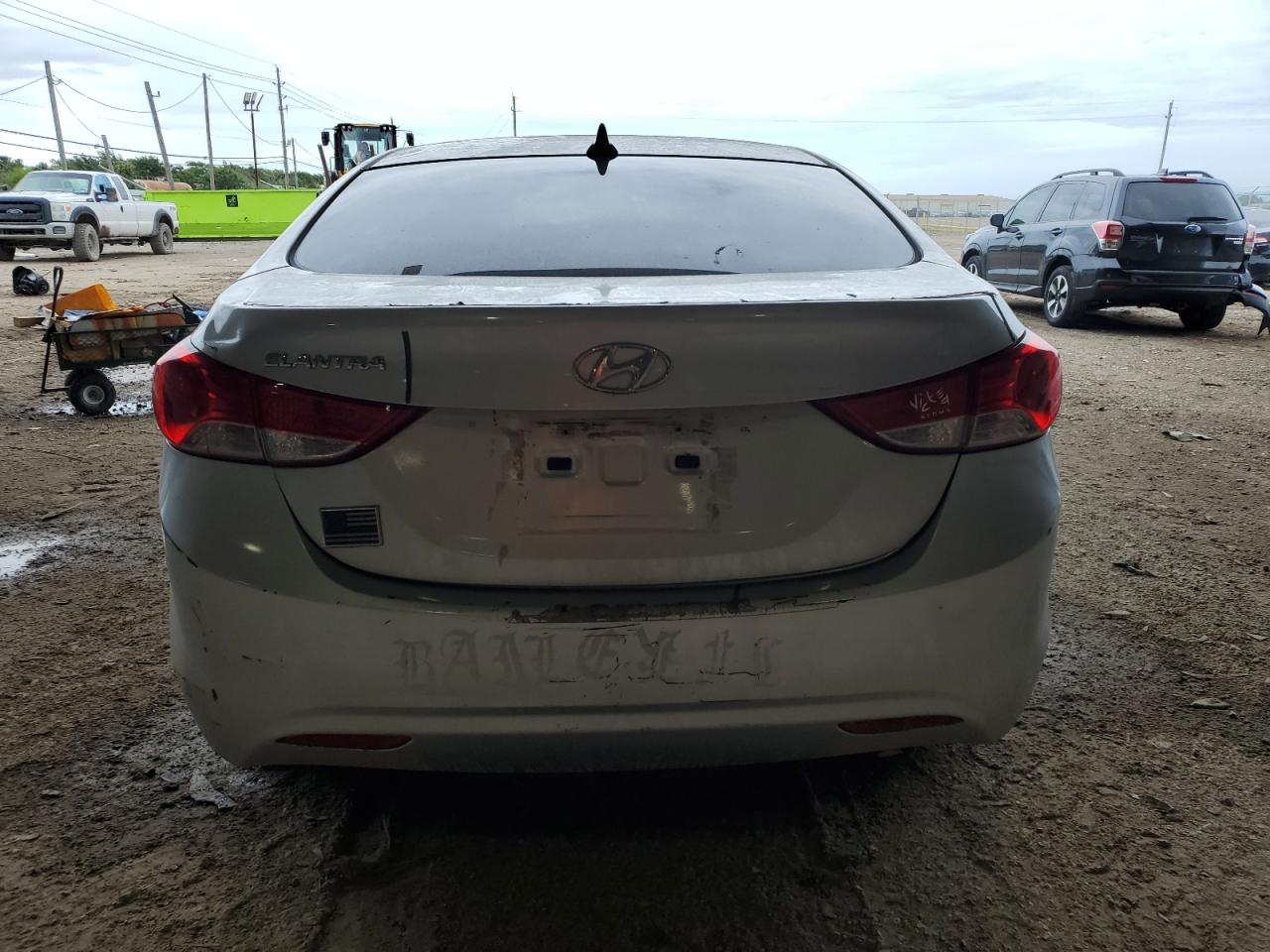 2012 Hyundai Elantra Gls vin: KMHDH4AE0CU207914