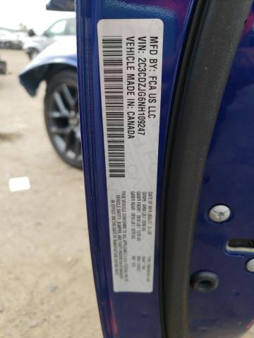 2022 DODGE CHALLENGER - 2C3CDZJG6NH109247