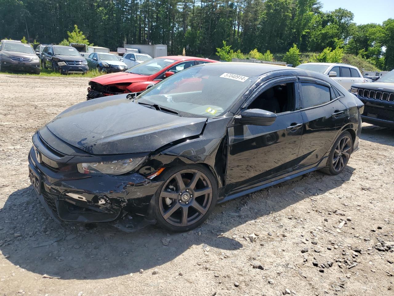 Lot #2684206607 2018 HONDA CIVIC SPOR