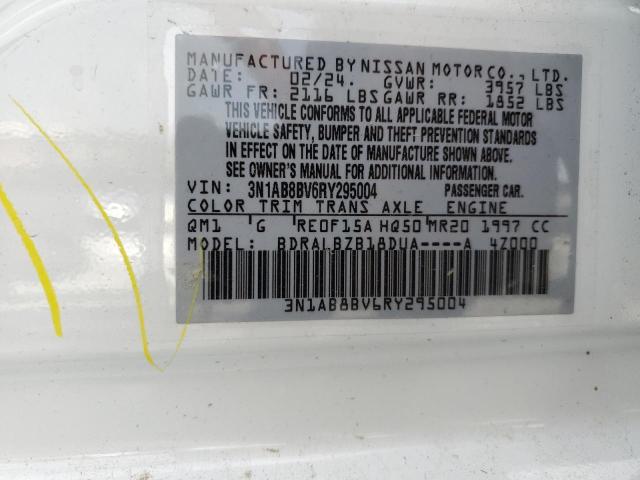 2024 NISSAN SENTRA S - 3N1AB8BV6RY295004