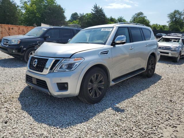 2019 Nissan Armada Platinum VIN: JN8AY2NEXK9759383 Lot: 58807934