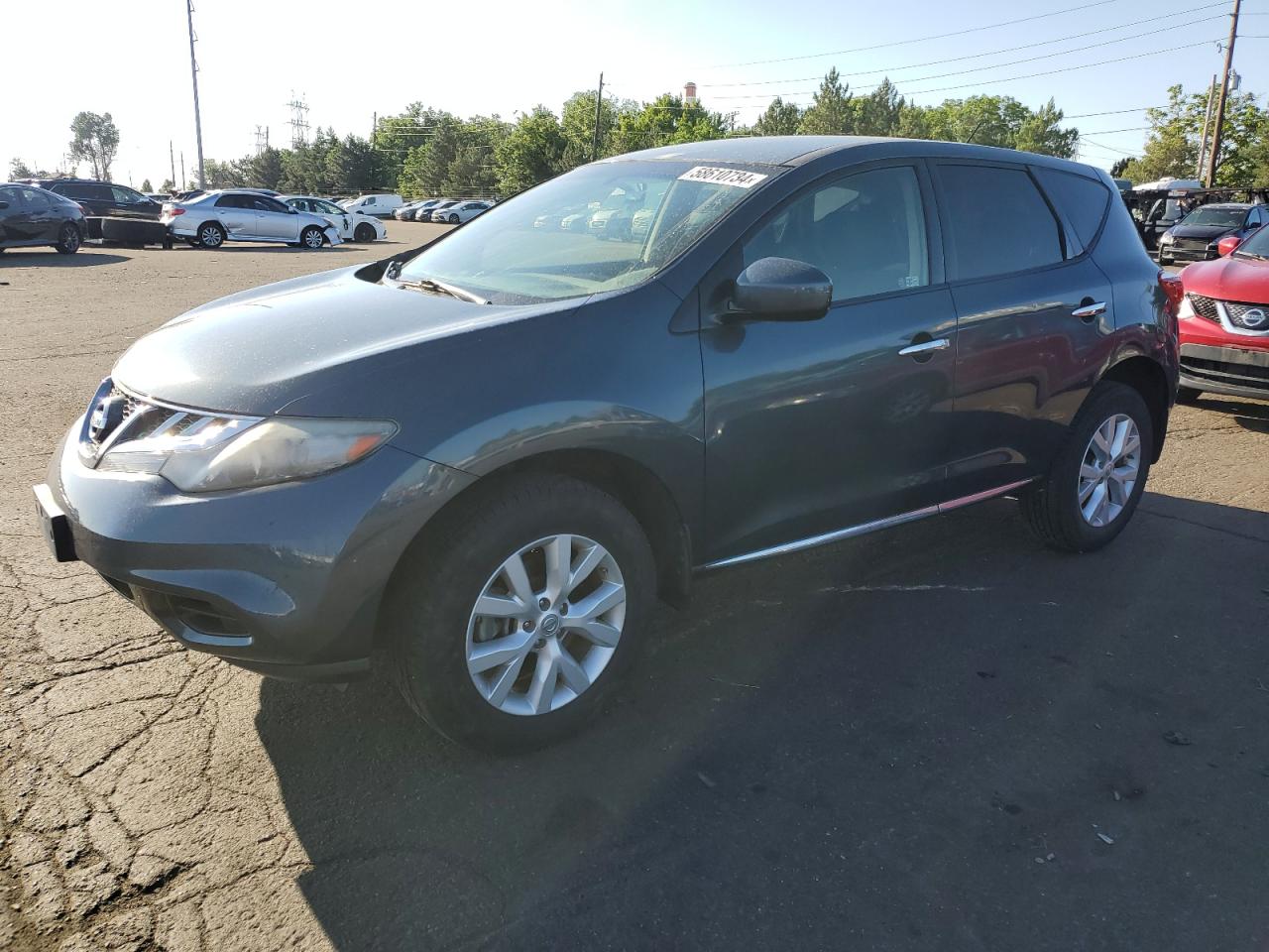 JN8AZ1MW9EW502173 2014 Nissan Murano S