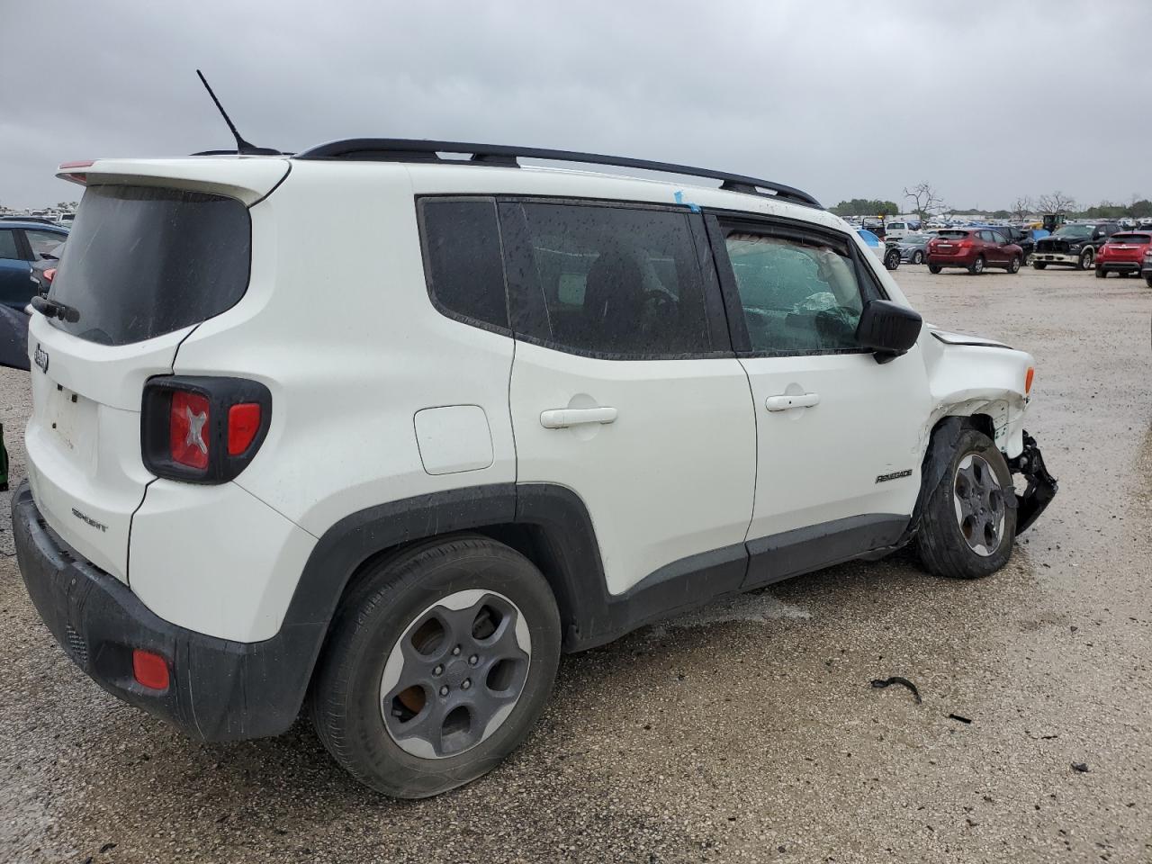 JEEP RENEGADE S 2017 white  gas ZACCJAAB0HPF74409 photo #4