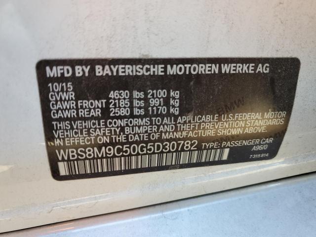 WBS8M9C50G5D30782 2016 BMW M3