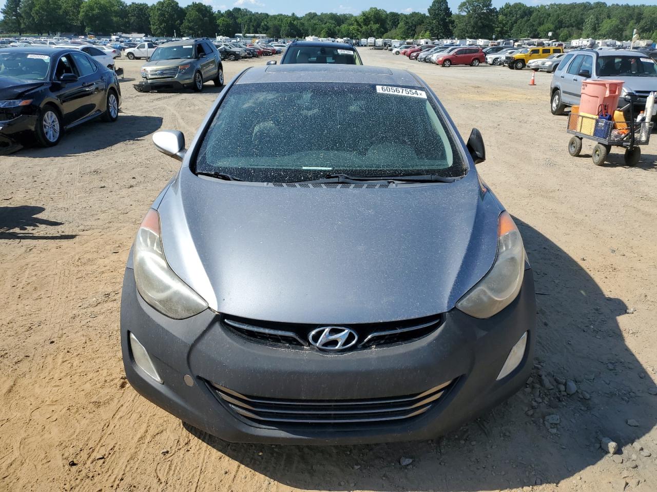 2013 Hyundai Elantra Gls vin: KMHDH4AE2DU621438