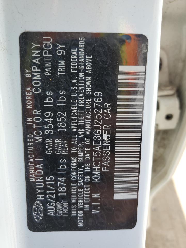 KMHCT5AE3GU252769 2016 Hyundai Accent Se