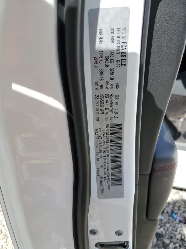 1C4SDJCT4JC434673 2018 Dodge Durango R/T