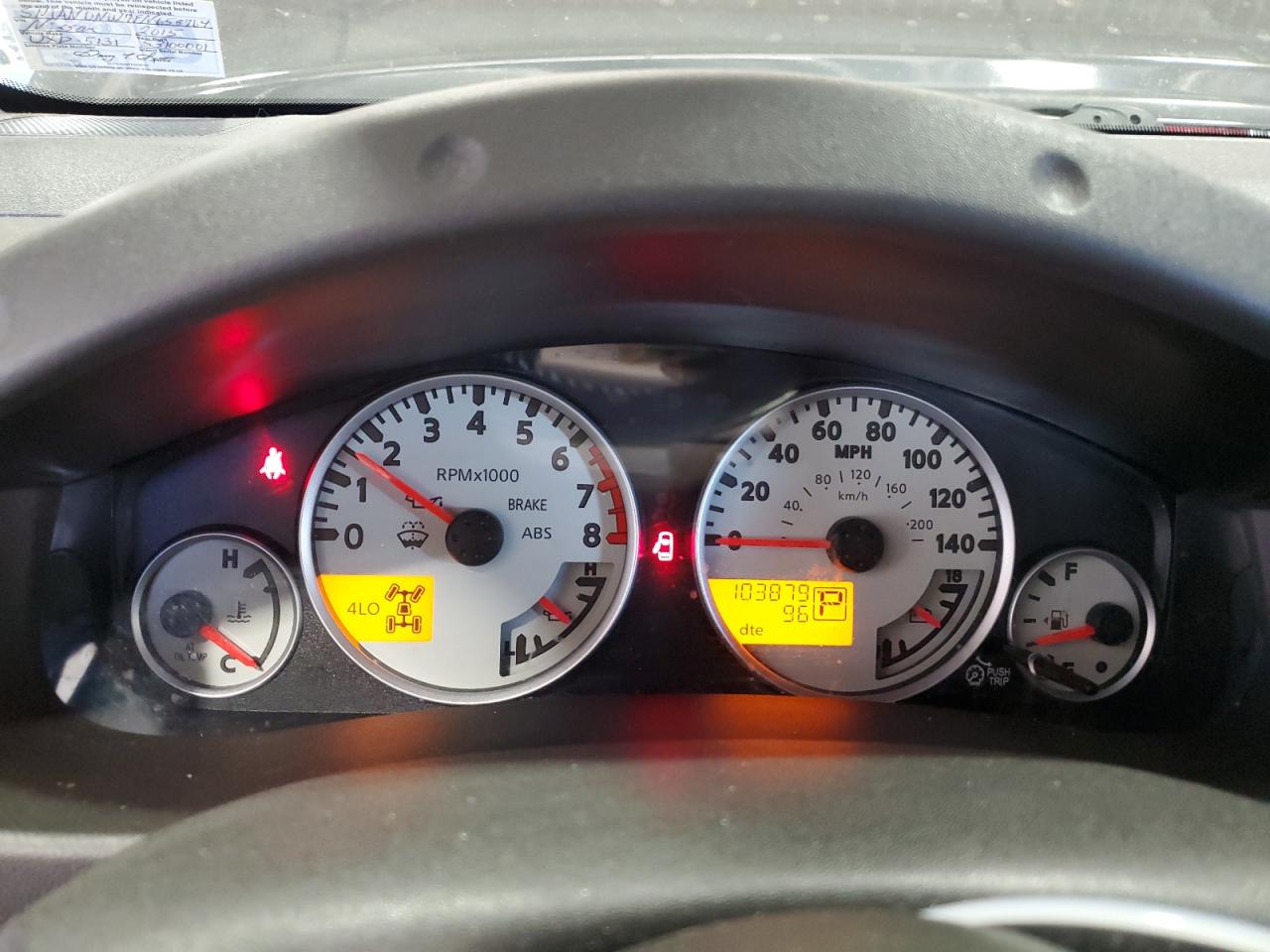 5N1AN0NW7FN658764 2015 Nissan Xterra X