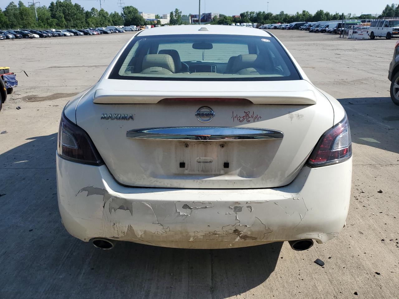 2012 Nissan Maxima S vin: 1N4AA5APXCC820279