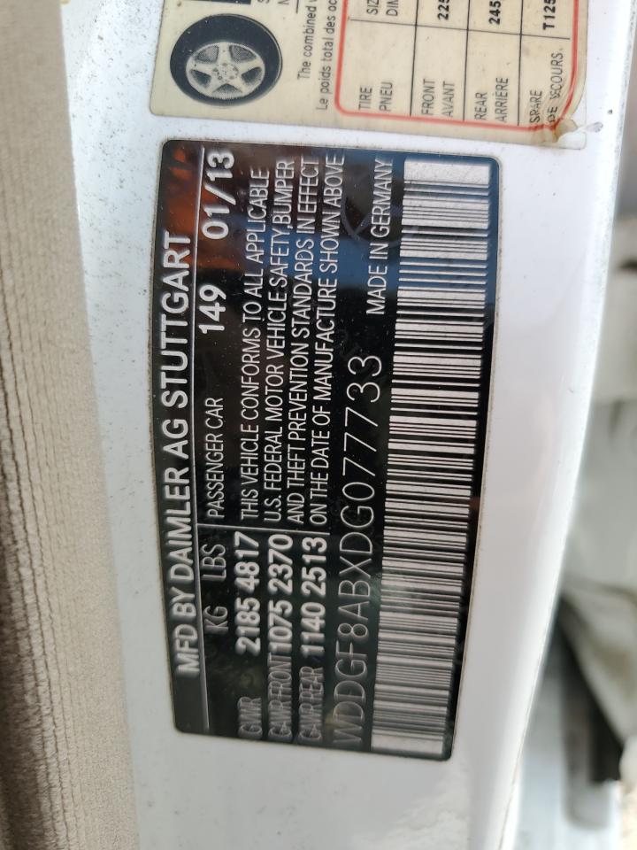 WDDGF8ABXDG077733 2013 Mercedes-Benz C 300 4Matic