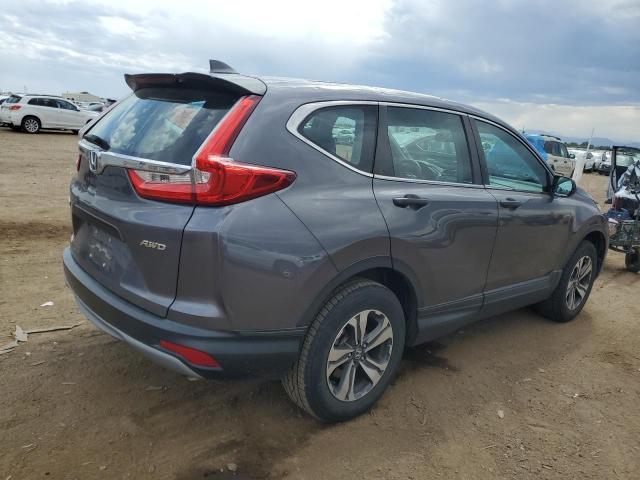 HONDA CR-V LX 2019 gray  gas 5J6RW6H36KL006260 photo #4